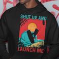 Shut Up & Launch Me Kite Surfing Hoodie Unique Gifts