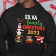 Silva Family Name Silva Family Christmas Hoodie Funny Gifts
