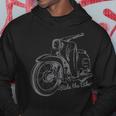 Simsonfahrer Ride The Bike Schwalbefan Retro Hoodie Lustige Geschenke