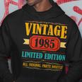 Sintage De 1985 Para Hombre Retro Divertidas Cumpleaños De 1985 Sudadera Regalos divertidos