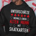 Skat Skate Game Old Man Slogan Idea Kapuzenpullover Lustige Geschenke