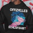 Sleep Axolotl Pyjamas Axolotls Hoodie Lustige Geschenke