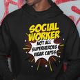 Social Worker Superhero Product Comic Idea Hoodie Unique Gifts