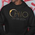 Solar Eclipse 2024 State Ohio Total Solar Eclipse Hoodie Personalized Gifts