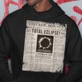 Solar Eclipse 2024 Total Eclipse Vintage Graphic Hoodie Unique Gifts