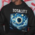 Solar Eclipse 2024 Totality April 8Th Astronomy Science Hoodie Unique Gifts