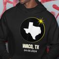 Solar Eclipse 2024 Waco State Texas Total Solar Eclipse Hoodie Unique Gifts