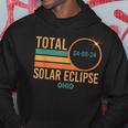 Solar Eclipse Ohio April 8 2024 Total Totality Hoodie Unique Gifts