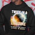 Solar Eclipse Twice In Lifetime 2024 Solar Eclipse Astronomy Hoodie Unique Gifts