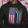South African American Flag South Africa Usa America Hoodie Unique Gifts