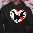 I Steal Hearts Loveasaurus T-Rex Dinosaur Fans Hoodie Unique Gifts