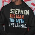 Stephen The Legend Name Personalized Cute Idea Vintage Hoodie Unique Gifts