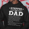 Stepped Up Dad One Who Made The Choice To Love Child Fathers Hoodie Unique Gifts