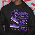 Stepping Into Chapter 65 Fabulous Since 1959 65Th Birthday Hoodie Unique Gifts