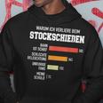 Stockschießen Eisstock Stockschütze Eisstockschießen Kapuzenpullover Lustige Geschenke