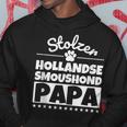 Stolzer Hollandse Smoushond Papa Kapuzenpullover Lustige Geschenke