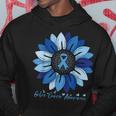 Sunflower Colon Cancer Awareness Month Hoodie Unique Gifts