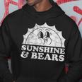 Sunshine And Bears Retro Vintage Sun Bear Hoodie Unique Gifts