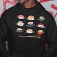 Sushi Liebhaber Geschenk Sushi Lustige Sushi Roll Kawaii Japanisch Kapuzenpullover Lustige Geschenke