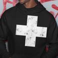 Swiss Vintage Cross Flag Switzerland Hoodie Lustige Geschenke