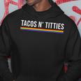 Tacos And Titties Lgbt Lesbian Pride Couple Matching Hoodie Unique Gifts