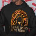 I Teach Sweetheart I Teach The Sweetest Little Tigers Hoodie Funny Gifts