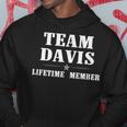 Team Davis Surname Family Last Name Hoodie Funny Gifts