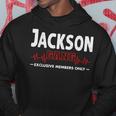 Team Jackson Last Name Lifetime Member Family Pride Surname Hoodie Funny Gifts