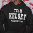Team Kelsey Lifetime Member Family Last Name Hoodie Funny Gifts