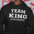 Team King Proud Family Surname Last Name Hoodie Unique Gifts