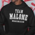 Team Malone Lifetime Member Family Last Name Hoodie Funny Gifts