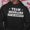 Team Medrano Lifetime Membership Family Last Name Hoodie Funny Gifts