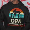 Team Opa Und Enkel Bester Opa Der Welt Father's Day Super Grandpa Kapuzenpullover Lustige Geschenke