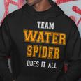 Team Water Spider Does It All Employee Swag Hoodie Unique Gifts