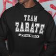 Team Zarate Lifetime Member Family Last Name Hoodie Funny Gifts