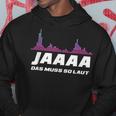 Techno Discjockey Das Muss So Laut Dj Hoodie Lustige Geschenke