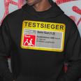 Test Winner Stiftung Nageltest Adult Humour Hoodie Lustige Geschenke