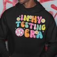 In My Testing Era Testing Day Retro Groovy Hoodie Funny Gifts