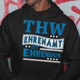 Thw Ehrenamt Ist Ehrensache Technisches Hilfswerk Motiv Hoodie Lustige Geschenke