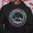 Tie Dye Occupational Therapy Facilitating Life's Adventures Hoodie Unique Gifts