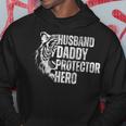 Tiger Dad Husband Daddy Protector Hero Fathers Day Hoodie Personalized Gifts