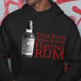 Time Flies When You're Having Rum Pirate Hoodie Unique Gifts