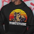 Tortitude Cat Torties Are Feisty Tortoiseshell Kitty Cat Hoodie Unique Gifts