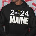 Total Solar Eclipse 04082024 Maine Solar Eclipse Hoodie Personalized Gifts