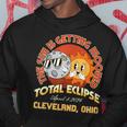 Total Solar Eclipse 040824 Cleveland Ohio Hoodie Unique Gifts