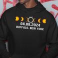 Total Solar Eclipse 2024 Buffalo New York April 8 2024 Hoodie Unique Gifts