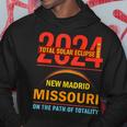 Total Solar Eclipse 2024 New Madrid Missouri April 8 2024 Hoodie Unique Gifts