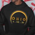Total Solar Eclipse 2024 Ohio April 8 2024 Totality Hoodie Personalized Gifts