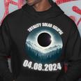 Total Solar Eclipse 2024 Path Of American Mountains View Ar Hoodie Unique Gifts