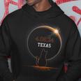 Total Solar Eclipse 2024 State Texas Cat Total Solar Eclipse Hoodie Unique Gifts